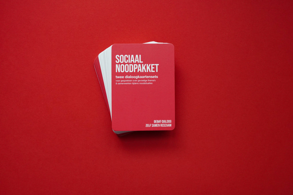 Sociaal Noodpakket - Twee Dialoogkaartensets