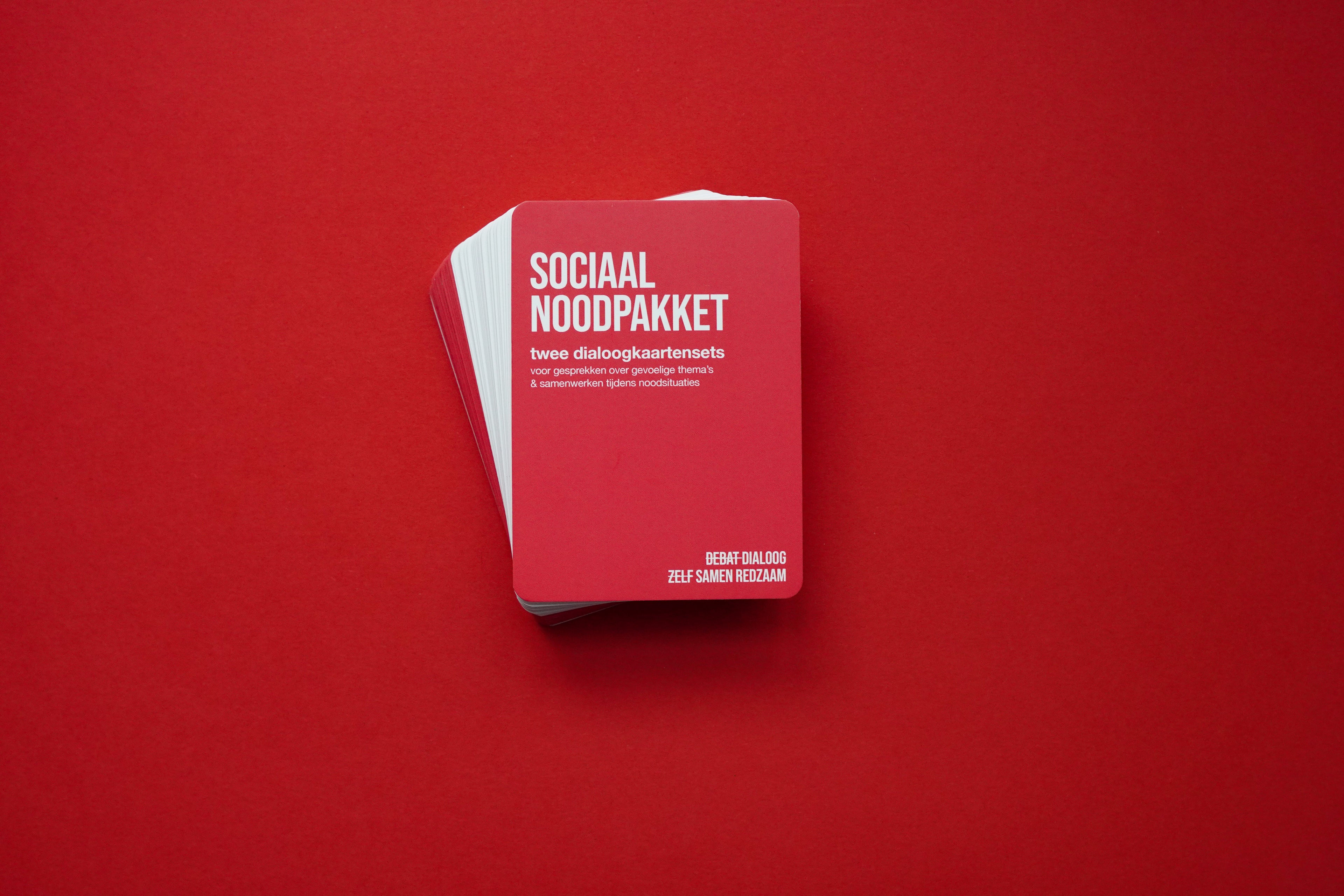 Sociaal Noodpakket - Twee Dialoogkaartensets