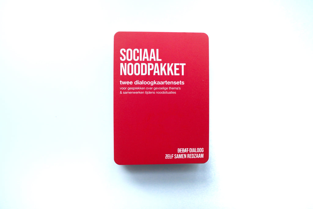 Sociaal Noodpakket - Twee Dialoogkaartensets