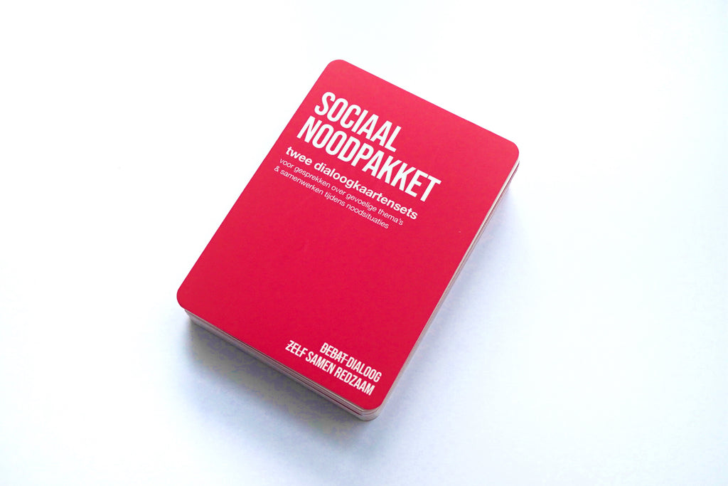 Sociaal Noodpakket - Twee Dialoogkaartensets