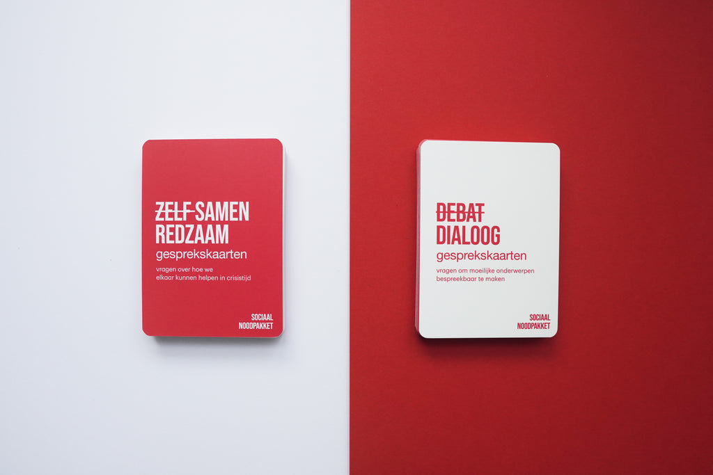 Sociaal Noodpakket - Twee Dialoogkaartensets